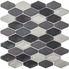 Silouette Elongated Hex Mosaic