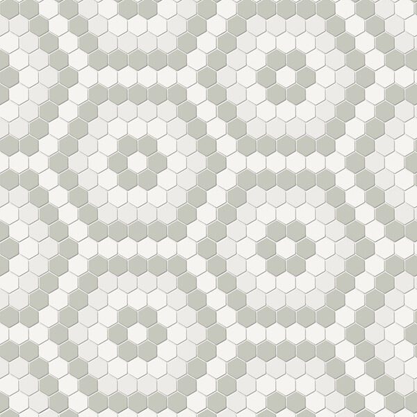 Morning Blend Hexagon Pattern Mosaic